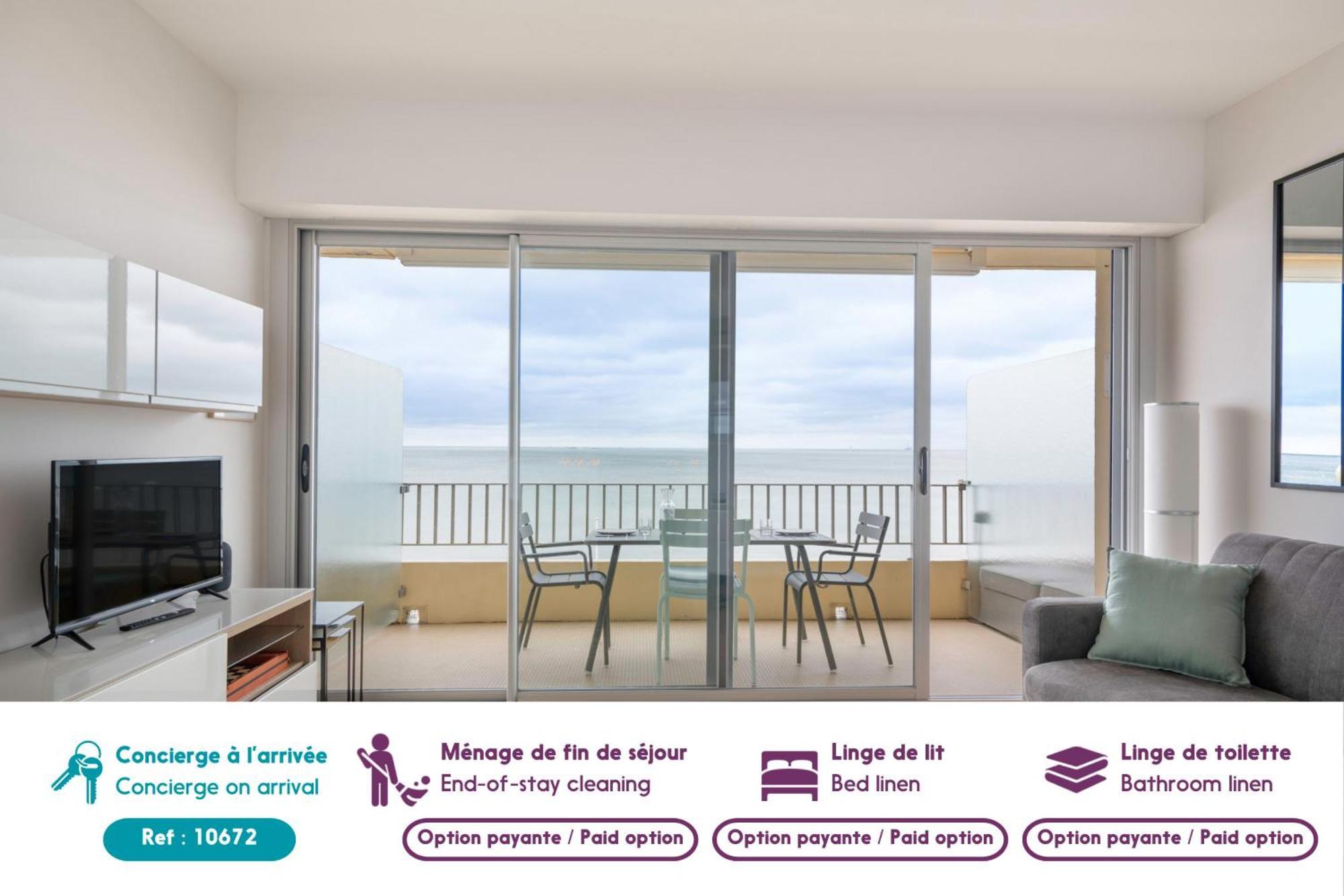 Vue Mer ! Appartement Pour 4 La Baule-Escoublac Exterior foto